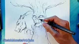 The Scariest Way to DRAW - From Memory Alone