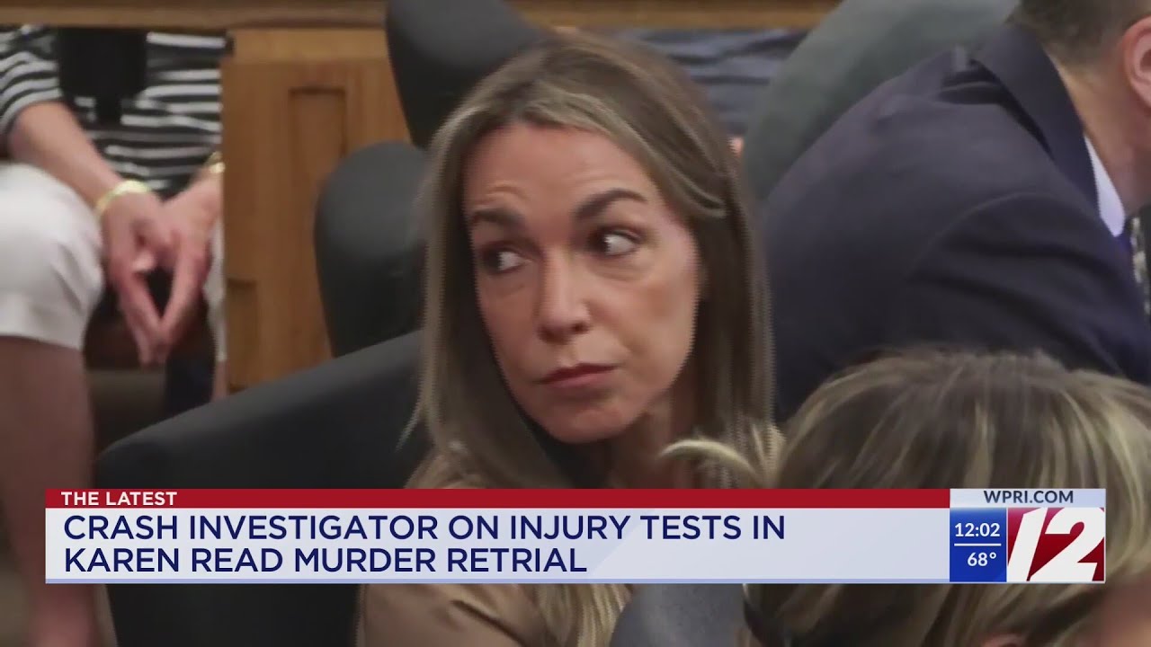 Crash investigator on injury tests in Karen Read murder retrial - YouTube