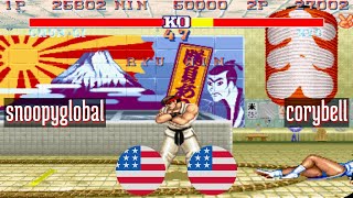 Ft5 Sf2Hf Snoopyglobal Us Vs Corybell Us Street Fighter Ii Hyper Fighting Fightcade Jan 8