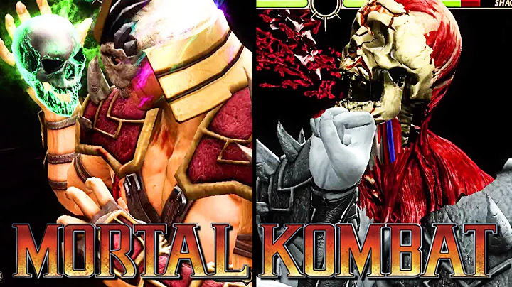 Mortal kombat 9 - Every Character X-ray performed ...
