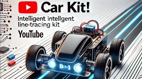 DIY D2-1 Intelligent Line follower/Tracing Car Kit