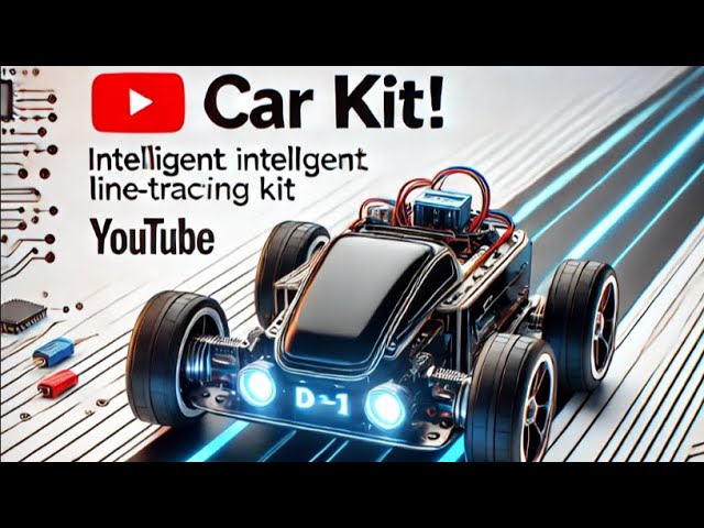 DIY D2-1 Intelligent Line follower/Tracing Car Kit