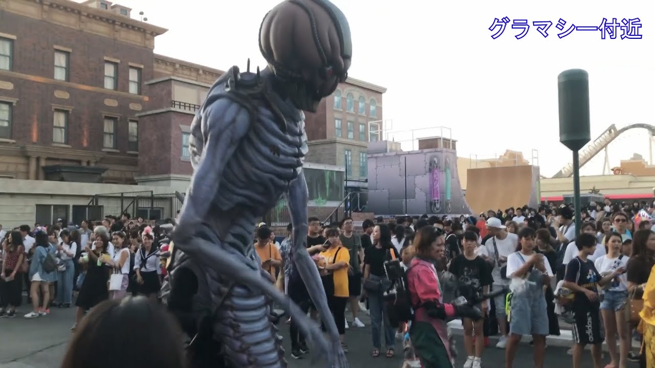 USJ 2019/9/7 ハロウィーン・ホラーナイト - YouTube