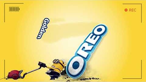 Golden OREO Minions takeover