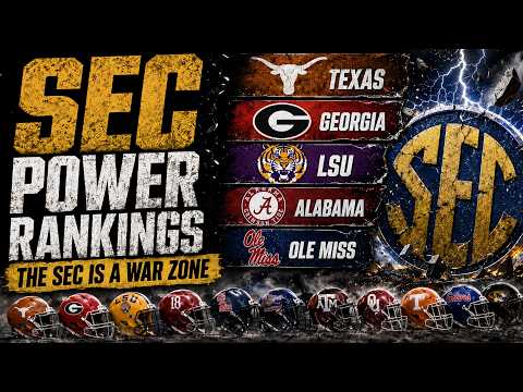 SEC Power Rankings EXPLODE: Texas, Georgia, LSU & Alabama Battle For Control | Gridiron Intel