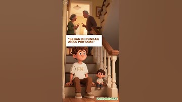 Beban anak pertama #shorts #video #edukasi #viral #shortsviral #ai #animation
