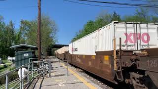 CSX Q032-30 with 3317 Leading