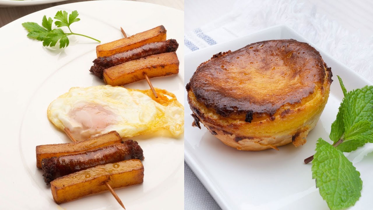 Huevos fritos con patatas y txistorra - Pastelitos de Belén - Karlos Arguiñano en tu cocina