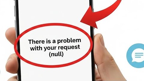 There is a problem with your request (null) chatgpt | Chatgpt there is a problem with your request