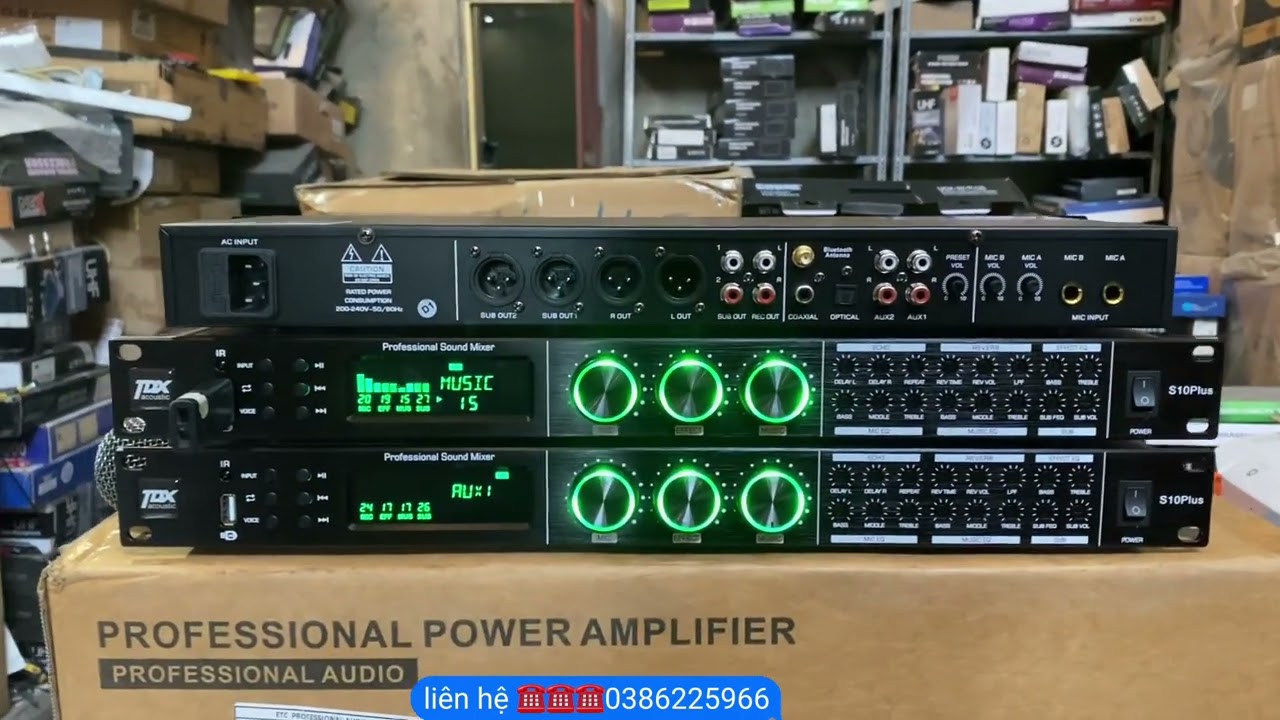 Xả Vang cơ lai số chính hãng TDX s10plus hát cực hay tiếng chuẩn nâng cấp âmly cục đẩy