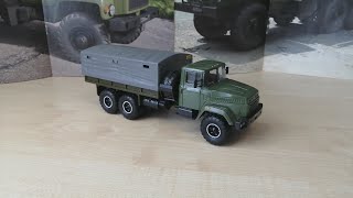 Обзор модели Краз-6322, масштаб 1:43, 