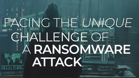 Facing the unique challenges of a ransomware attack | ZDNet