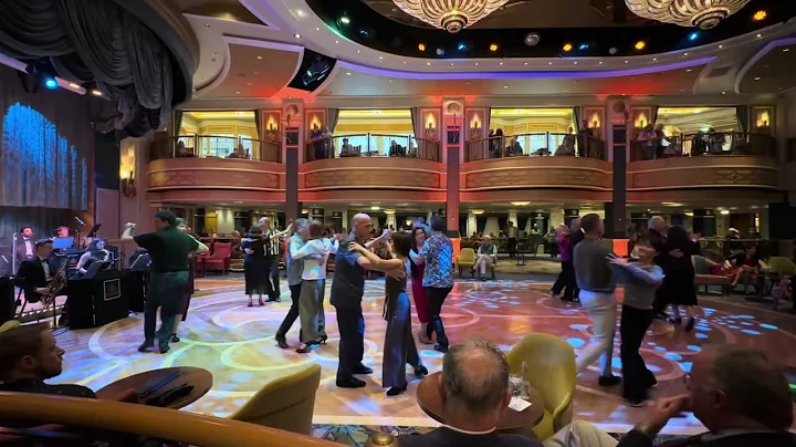 Cunard Queen Elizabeth, August 2025. QE Big Band - Swing Band, Deerhunter, a Waltz