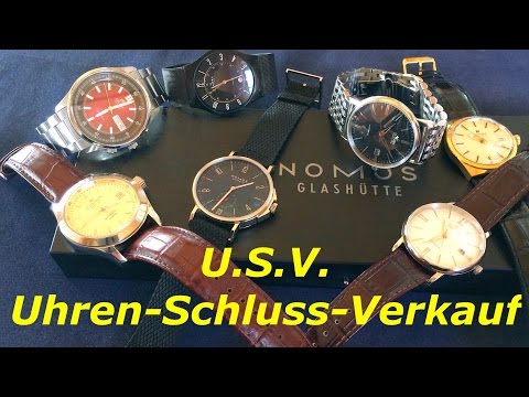 U.S.V. - UHREN-SCHLUSS-VERKAUF!!!