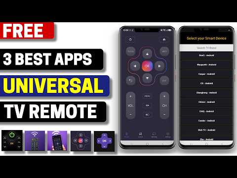 5 Best Free Universal TV Remote Control Apps for Android 2026