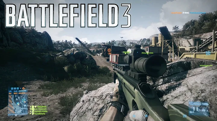 Battlefield 3 - Damavand Peak Gameplay (No Commentary)