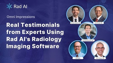 Rad AI Omni Impressions: Real Testimonials from Experts Using Rad AI