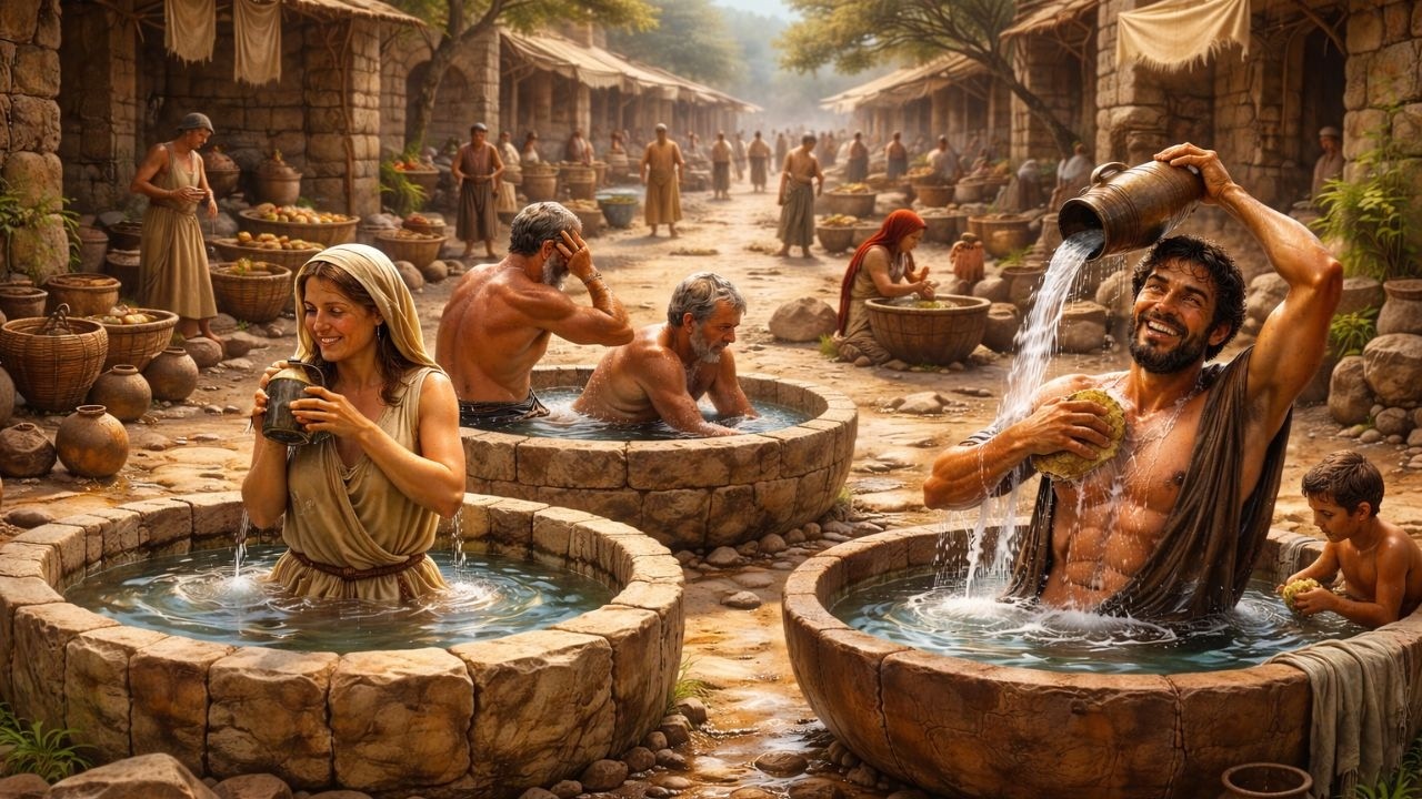Cómo se limpiaban los judíos comunes y corrientes en tiempos bíblicos: baños raros, polvo y olores r