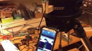 Fitting and imaging a Gray code to a Meade ETX-90 telescope.