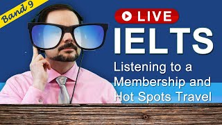 IELTS Live Class  Listening about Memberships and Hot Spots