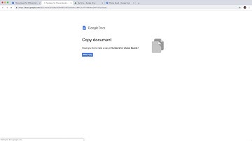 Making a Choice Board in Google Docs