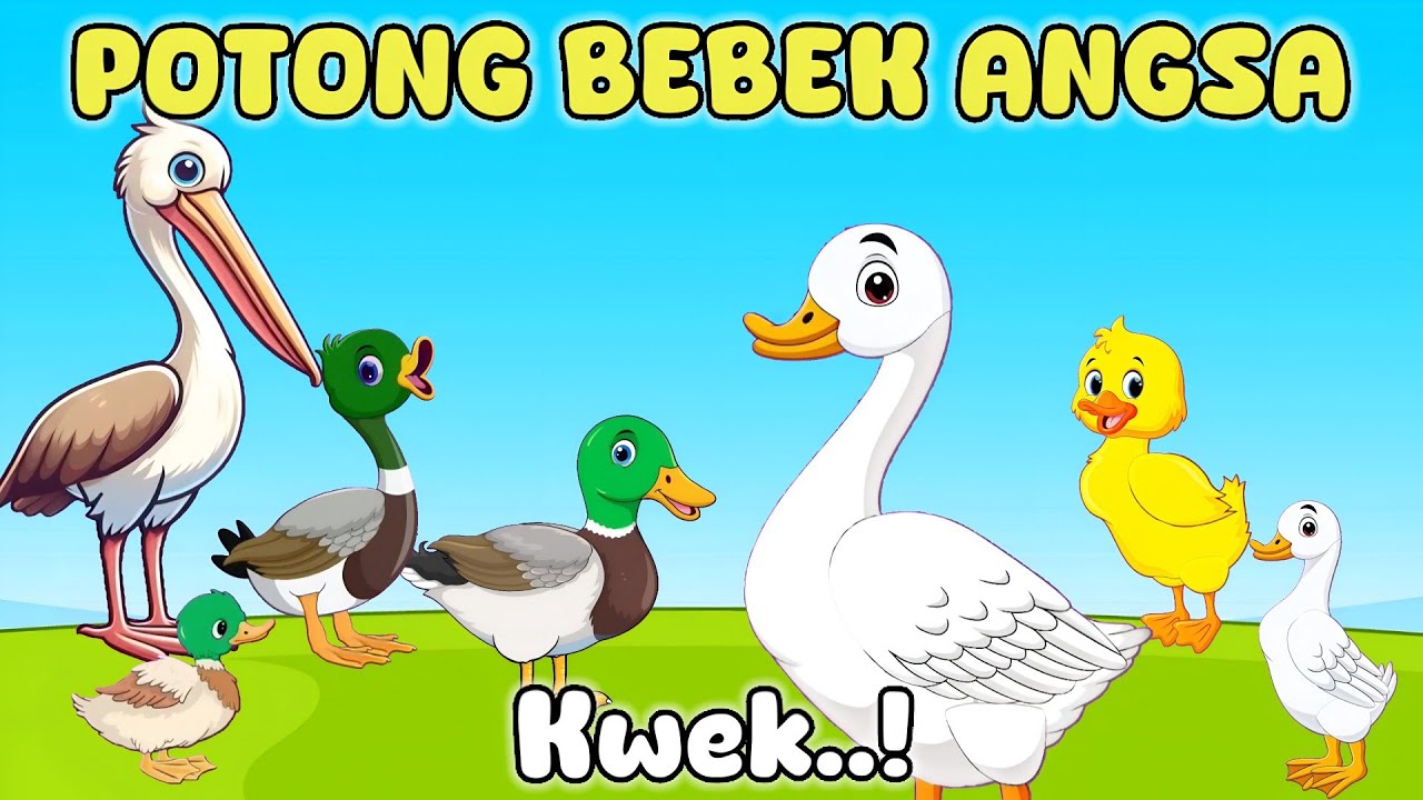 Potong Bebek Angsa 🦆 Lagu Anak Indonesia Trending Terbaru | Lagu Anak Populer | Kompilasi Lagu Anak