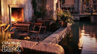 Slow Bossa Cafe ☕ Riverside Stone Cafe Jazz - Smooth Bossa Nova & Relaxing Jazz for Work & Study screenshot 5
