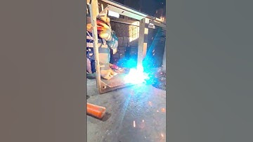🔴 Welding the Breeze Attached in Formwork Bar #shorts