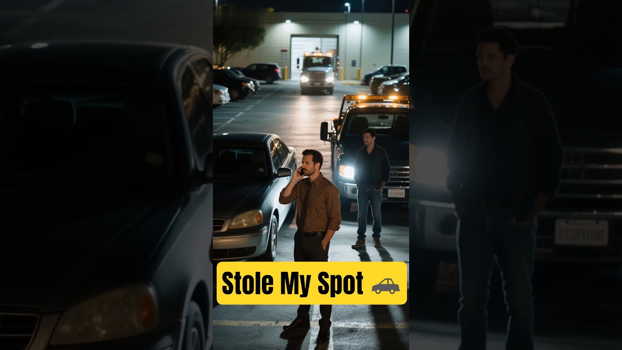 🚗 “The Neighbor Who Stole My Parking Spot… Got Towed Away!”