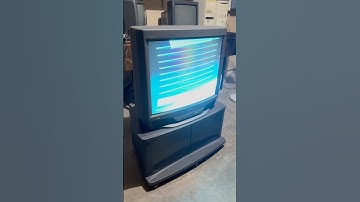 Another violent Sony #crt #tv