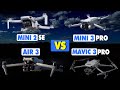 DJI Mini 2 SE vs Mini 3 Pro vs Air 3 vs Mavic 3 Pro - Drone Buyers Guide