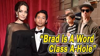 Angelina Jolie and Brad Pitts adopted son Pax, called his father a  despicable person who makes