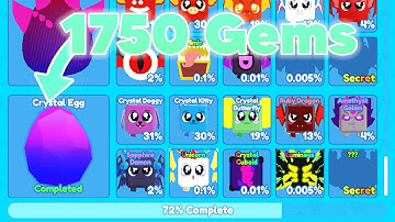 NEW Crystal Egg Index Reward In Mining Simulator 2 (Normal Index)