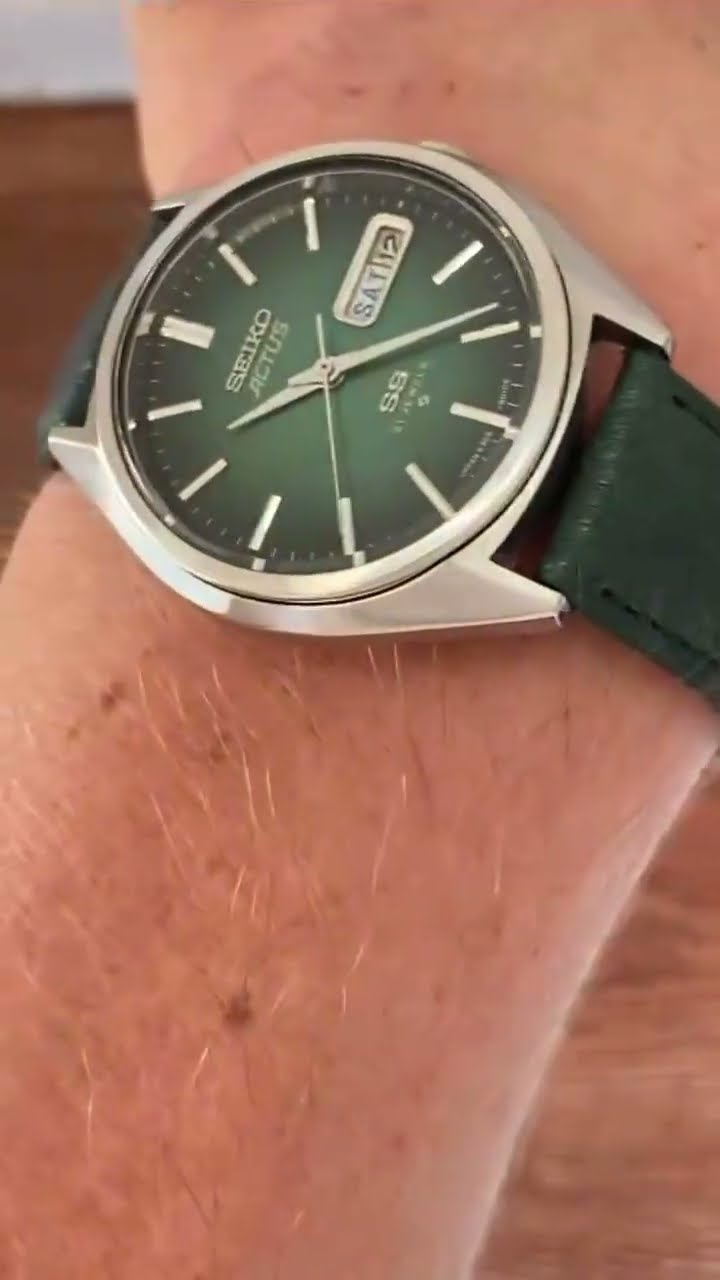 Serviced Seiko Actus 6306-8020 — October 1976 Vintage Automatic