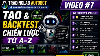 [P7] Một Trading Bot Được Tạo Ra Như Thế Nào? | Backtest Từ A-Z