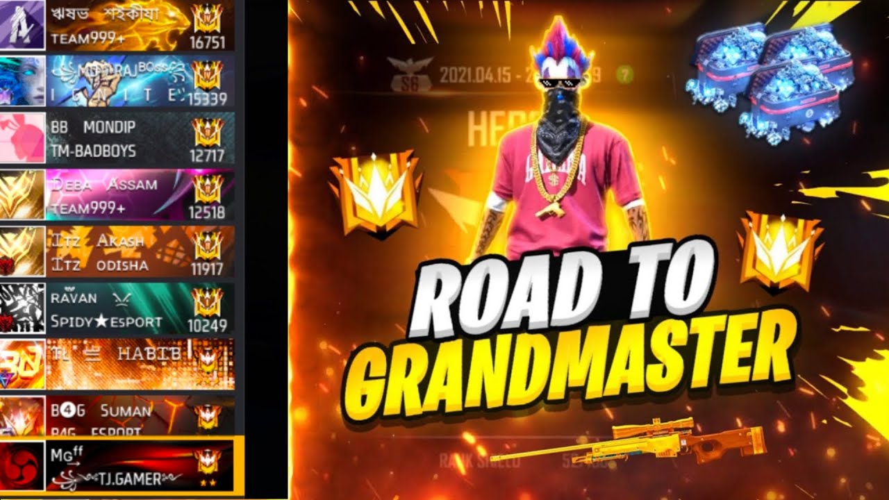 New Season Br Ranked 30 Road To Top 1 Grandmaster #FREEFIRELIVE# ...