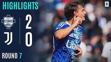 COMO-JUVENTUS 2-0 | HIGHLIGHTS | Nico Paz breaks Juve with an assist and a goal | SERIE A 2025/26