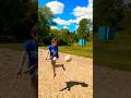 Football skills 🔥juggling over the net #soccer sand training