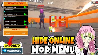 NEW UPDATE! HIDE ONLINE MOD MENU v4.9.6 | 💯% ANTI-BAN, ALL UNLOCKED SKIN + 50 FEATURES 2023®