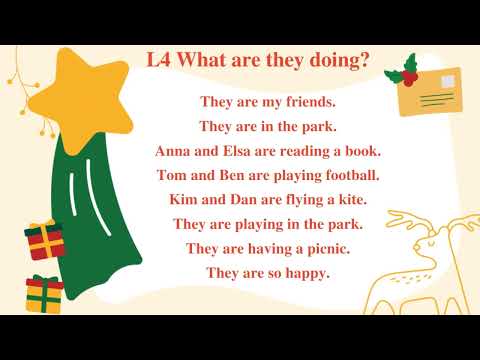 Video Lớp 4_Unit 9: What are they doing? - YouTube