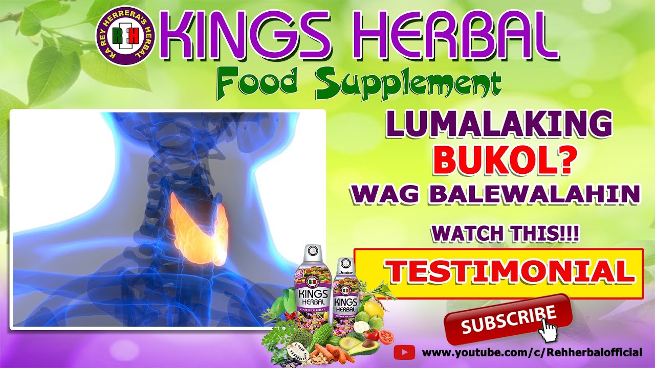 Lumalaking Bukol? Wag Balewalahin | Hyperthyroidism & Cyst KINGS Herbal Testimonial