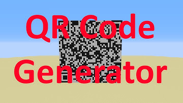 How to use the QR Code Generator for Minecraft