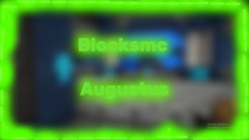 Augustus is very cool on Blocksmc | On Blocksmc With Augustus