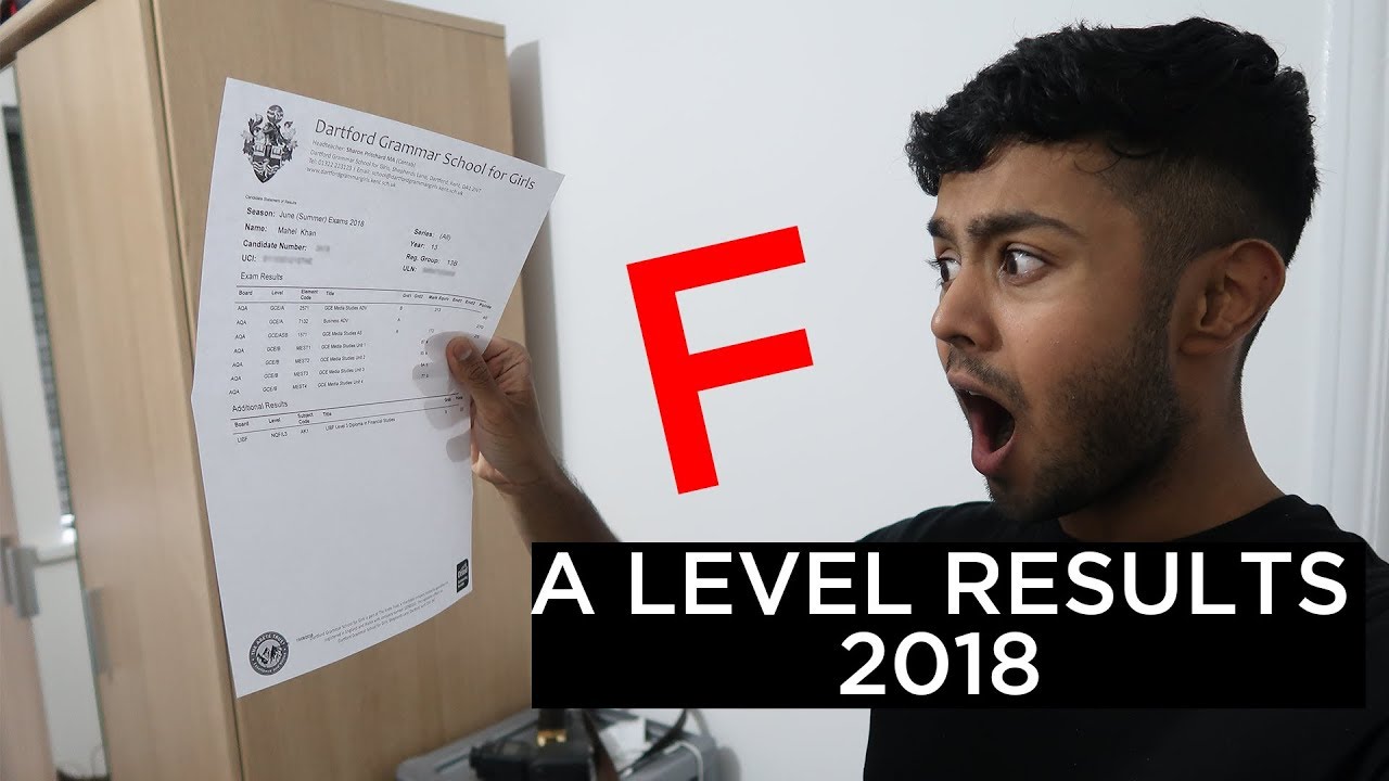 Opening My A Level Results Live REACTION - A Level Results Day 2018 ...