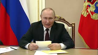 Совещание по экономическим вопросам  Владимир Путин