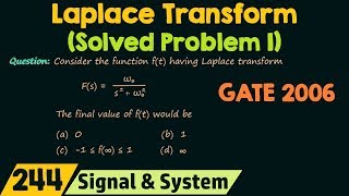Laplace Transform (Solved Problem 1)