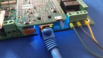 Centroid Acorn Ethernet and Firmware Heartbeat status LED lights explained