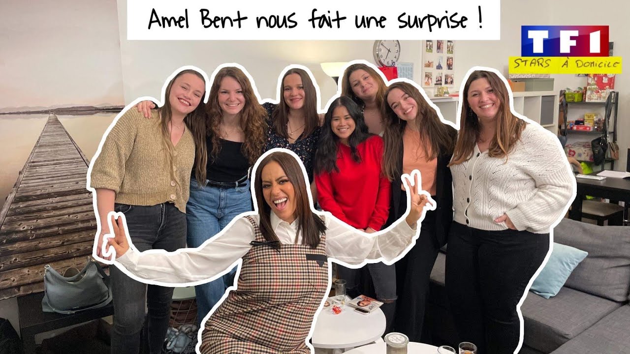 Amel Bent Stars A Domicile