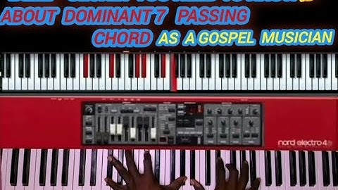 Het #1 Gospel Dominant 7 Passing Akkoord dat elke pianist zou moeten kennen
