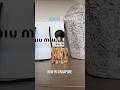 Miu Miu fragrances now in Singapore ✨#perfume #miutine #miumiu miumiubeauty #fragrancereview